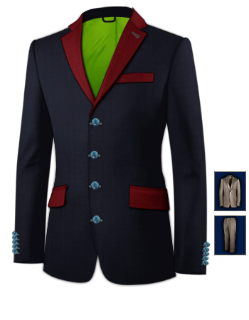 Ladies Trouser Suits 18 with 4 Buttons, Single Breasted