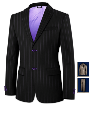 Suit Tailoring Online with 2 Buttons, Single Breasted