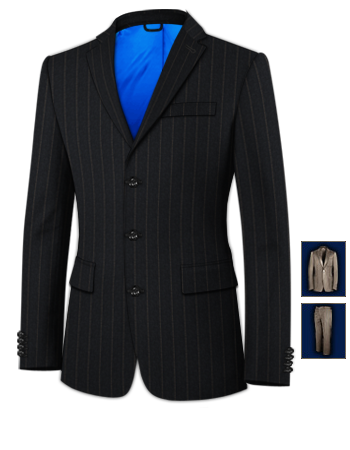 Half Price Suits with 3 Buttons, Single Breasted