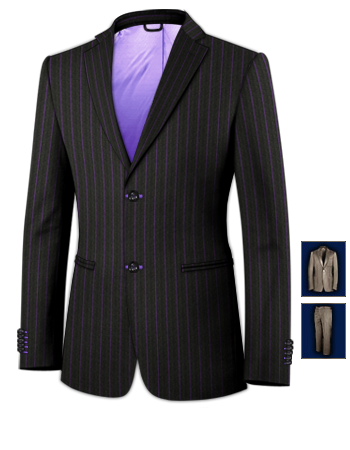 Suit For Groom Uk with 2 Buttons, Single Breasted