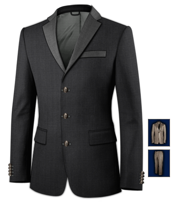 Suit Taylor Notts with 3 Buttons, Single Breasted