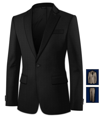 Mens Wedding Suits Horden Co Durham with 1 Button, Single Breasted