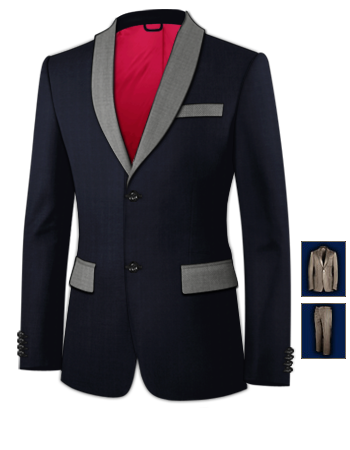 Tailor Suits with 2 Buttons, Single Breasted