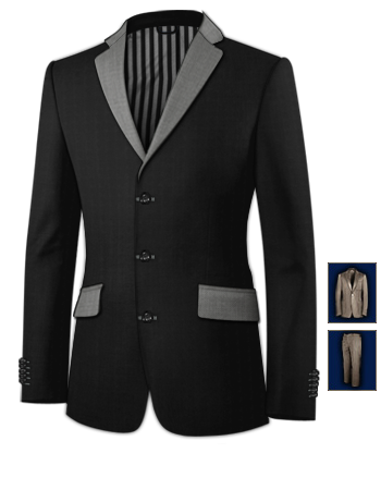 Sell Grandad Suits with 3 Buttons, Single Breasted