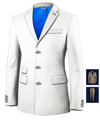 Cheap Quality Suits Birmingham with 3 Buttons, Single Breasted