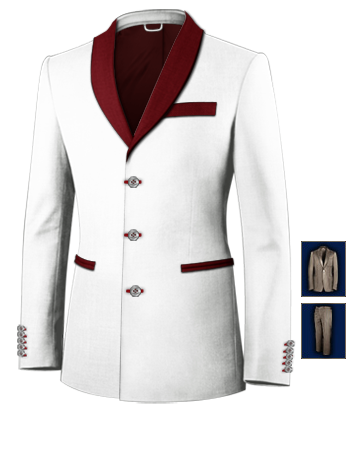 Navy Suit Sale with 3 Buttons, Single Breasted