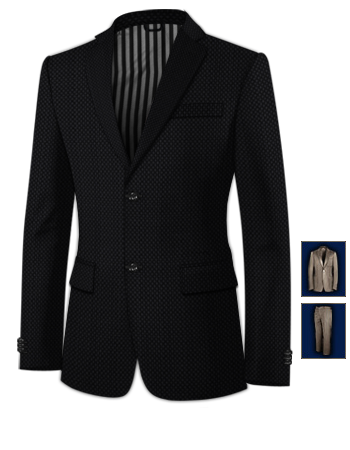 Suits For 150 with 2 Buttons, Single Breasted