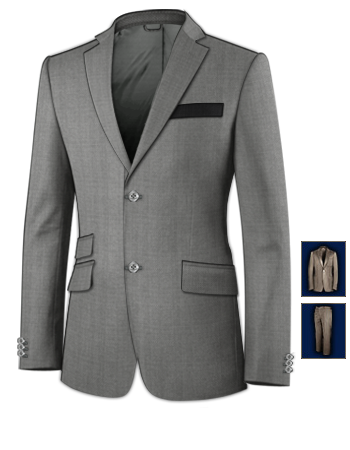 Suits Cheap Uk with 2 Buttons, Single Breasted