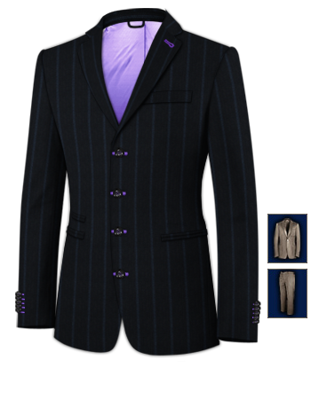 Suit Makers Sheffield with 4 Buttons, Single Breasted