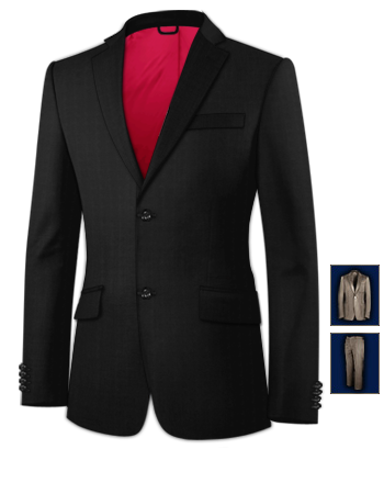 Suit Woking with 2 Buttons, Single Breasted